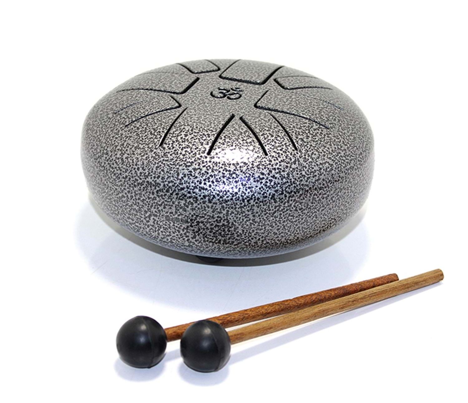 Tongue Drum Metal Tasarımlı Çantalı Çelik Meditasyon Çanı