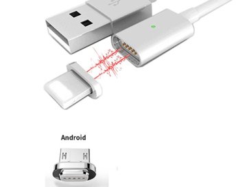 Android Telefon İçin Manyetik Usb Şarj-Data Kablosu
