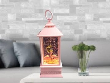 USB'li Retro Flamingo Tasarımlı Kar Küresi