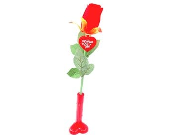 Sevgiliye Hediye I Love Işıklı Kırmızı Gül