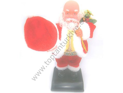 Şapkasını Sallayan Müzikli Noel Baba