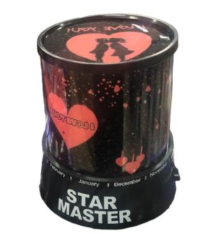 Star Lover Romantik Kalp Projeksiyonlu Gece Lambası