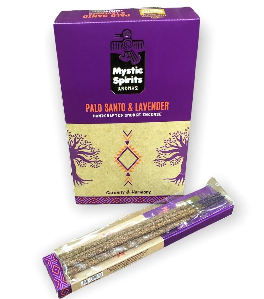 Mystic Spirits Palo Santo & Lavander Organik Çubuk Tütsü (96 Adet)