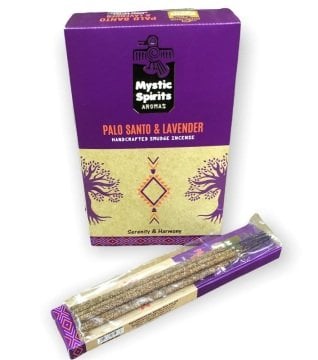 Mystic Spirits Palo Santo & Lavander Organik Çubuk Tütsü (96 Adet)