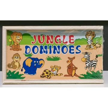 Jungle Dominoes Orman Hayvanları Zeka Oyunu