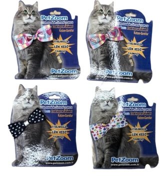 Ayarlanabilir Lüx Kedi Papyon Tasması