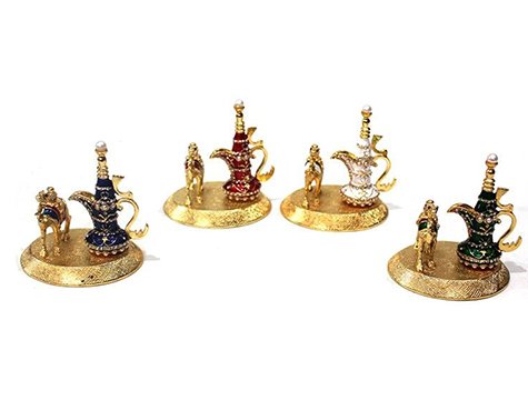 Dekoratif Develi Swarovski İbrik Seti