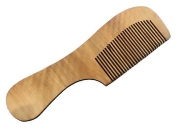 Ahşap Saplı Sık Dişli Tarak (17 cm x 5 cm 12 Adet)
