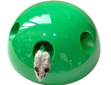 Sesli Hareketli Dönen Kedi Fare Yakalama Oyuncağı
