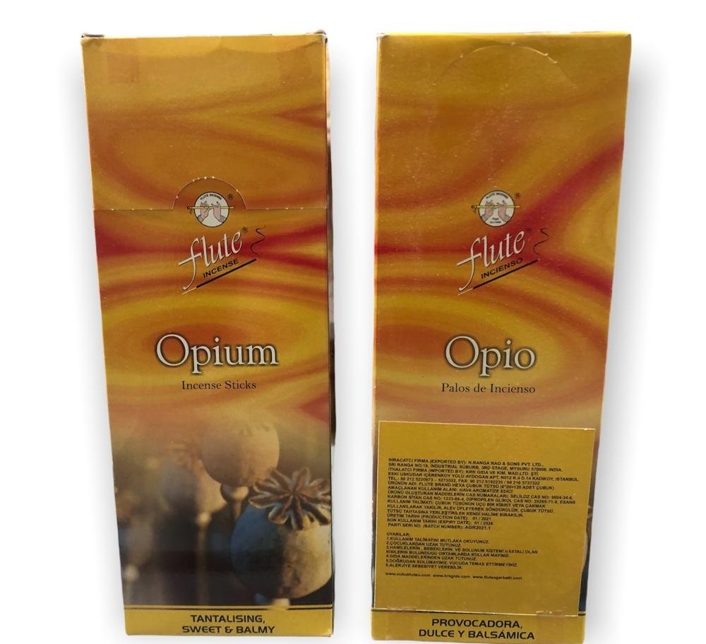 Flute Opium Çubuk Tütsü Incense Sticks (120 Adet)