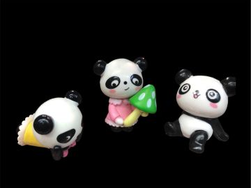 Minyatür Panda Biblosu Teraryum Malzemesi (3.5 cm)