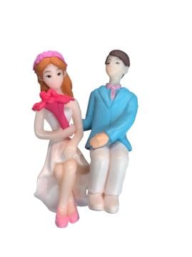 Minyatür Sevgili Çift Teraryum Biblosu  (5 cm)