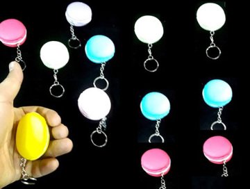 Squishy Makaron Yumuşak Sıkılabilir Stres Anahtarlık