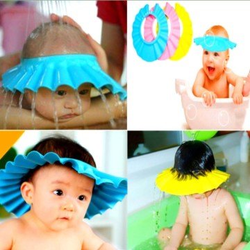 Ayarlanabilir Bebek Banyo Şapkası Baby Mate