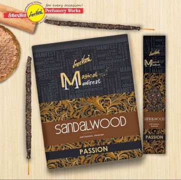 Sree Vani Manifest Sandalwood Organik Çubuk Tütsü (72 Adet)