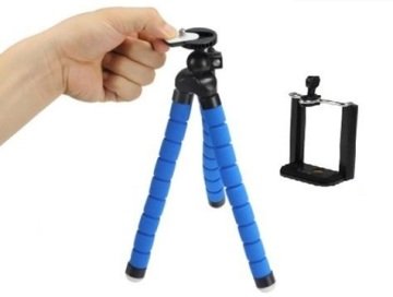 Sünger Ayaklı Akrobat telefon Tutucu Tripod (26 cm &  19 cm)