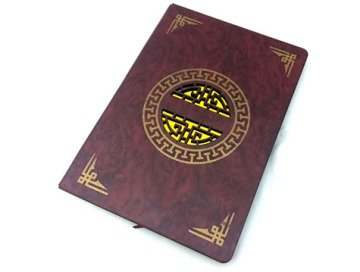 Ahşap Kapaklı Defter