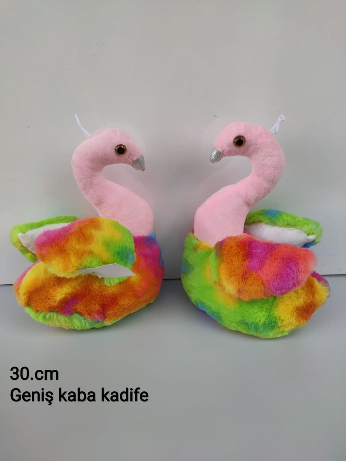 Sevimli Flamingo Karakterli Kadife Oyuncak