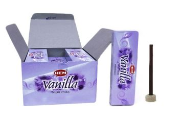 Hem Vanilla Dhoop Natürel Çubuk Tütsü (12 x 25 gr)