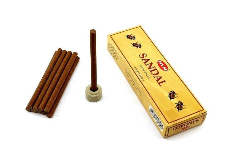 Hem Sandal Dhoop Naturel Çubuk Tütsü (12 x 25 gr)