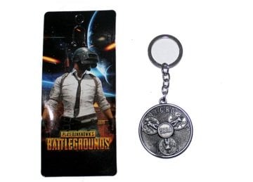 Pubg Kalkan Tasarımlı Metal Anahtarlık