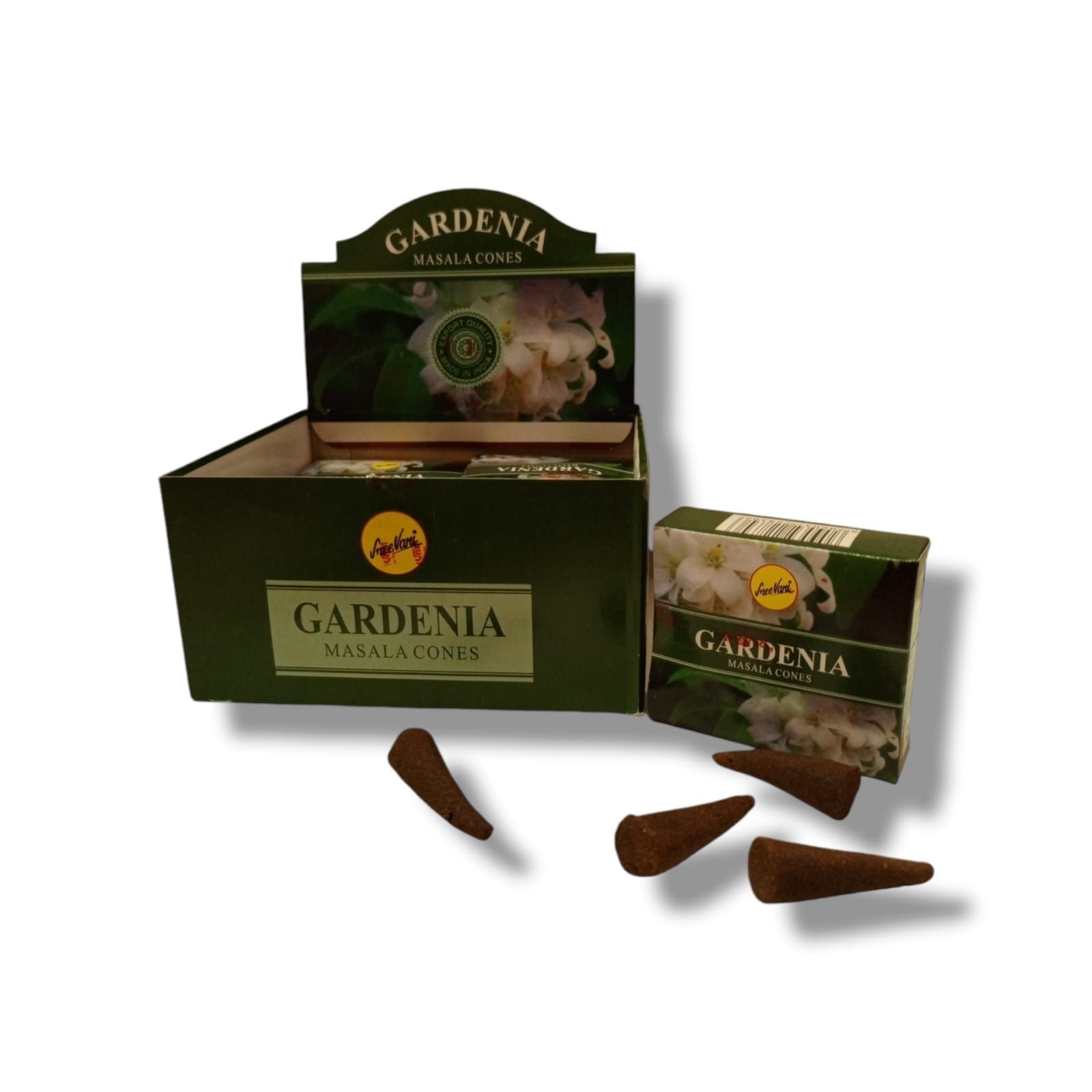 Sree Vani Gardenia Kokulu Konik Tütsü Gardenya Masala Cones (120 Adet)