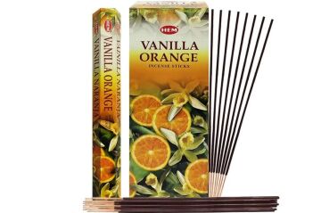 Hem Vanilla Orange Tall Hexa Dış Mekan Çubuk Tütsü (120 Adet)