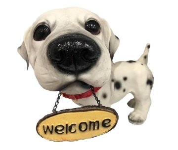 Dekoratif Dalmaçyalı Polyester Köpek Biblosu