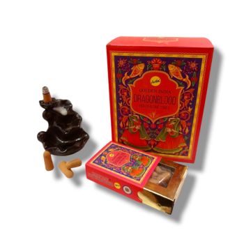 Sree Vani Dragon Blood (Geri Akış) Back Flow Cones Tütsü (120 Adet)
