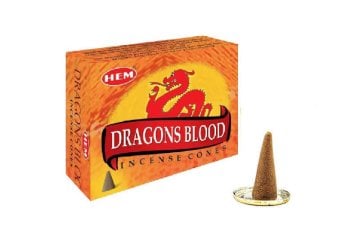 Hem Dragons Blood Cones Kokulu Konik Tütsü