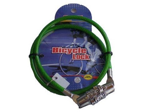 Şifreli Çelik Motosiklet ve Bisiklet Kilidi