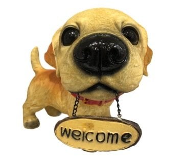 Dekoratif Büyük Labrador Polyester Köpek Biblosu