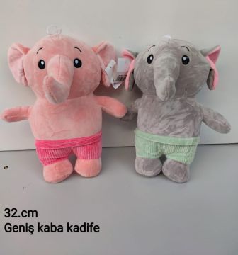 Sevimli Fil Karakterli Kadife Oyuncak