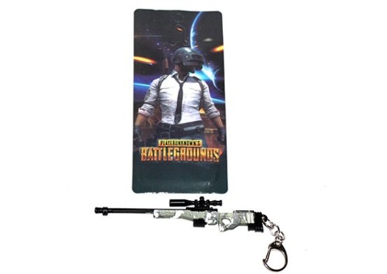 Pubg Metal AWM Tüfek Şeklinde Anahtarlık