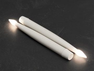 Dekoratif Led Işıklı Şamdan Mum