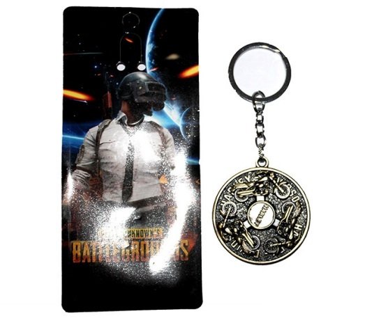Pubg Metal Kalkan Şeklinde Anahtarlık