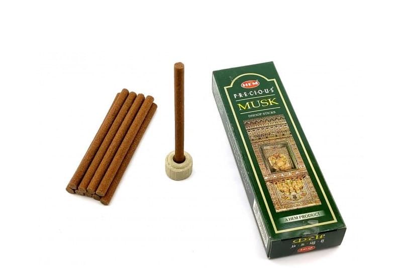 Hem Precious Musk Dhoop Naturel Çubuk Tütsü (12 x 25 gr)