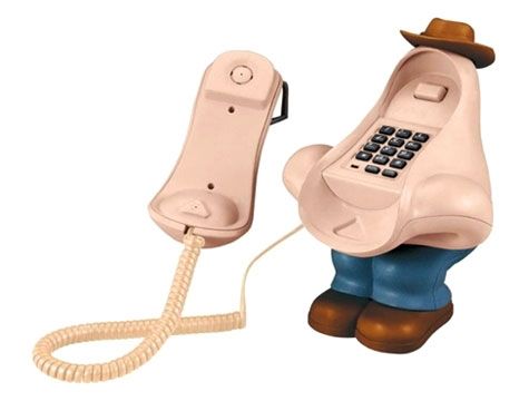 Burun Şeklinde Telefon Big Nose Telephone