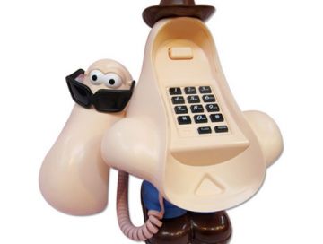 Burun Şeklinde Telefon Big Nose Telephone