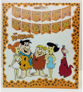 İyi ki Doğdun Taş Devri Banner