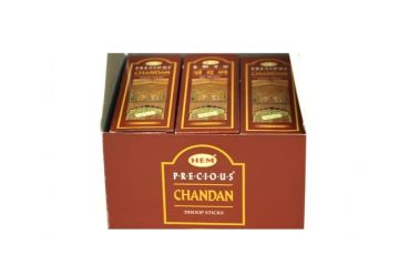 Hem Precious Chandan Dhoop Naturel Çubuk Tütsü (12 x 25 gr)