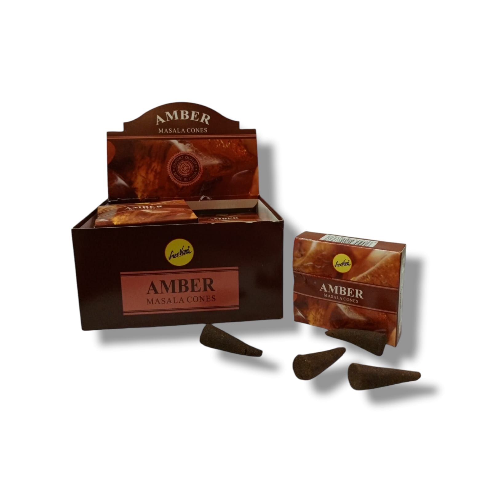 Sree Vani Amber Kokulu Konik Tütsü Masala Cones (120 Adet)