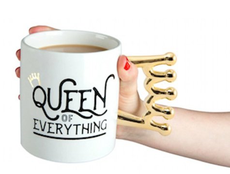 Seramik Kraliçe Kupa Bardak Queen Of Everything Mug