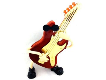Hareketli Kurmalı Gitar Müzik Kutusu