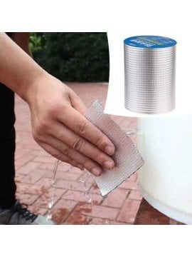 Çamur Bant Alüminyum İzolasyon Tamir Çatlak Bantı (5mt X 20cm)