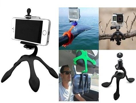 Portatif 5 Ayaklı Telefon Tutucu Tripod