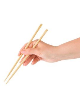 Organik Bambu Çin Usulü Yemek Çubukları Chopsticks (10 Çift)