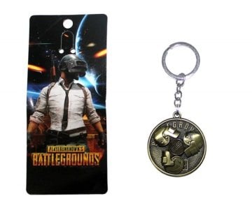 Metal Kask Kalkan Pubg Anahtarlık