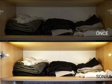 Gardırop Dolap İçi Menteşe Led Aydınlatıcı