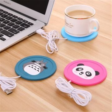 Usb Renkli Tasarımlı Bardak Isıtıcı Altlığı